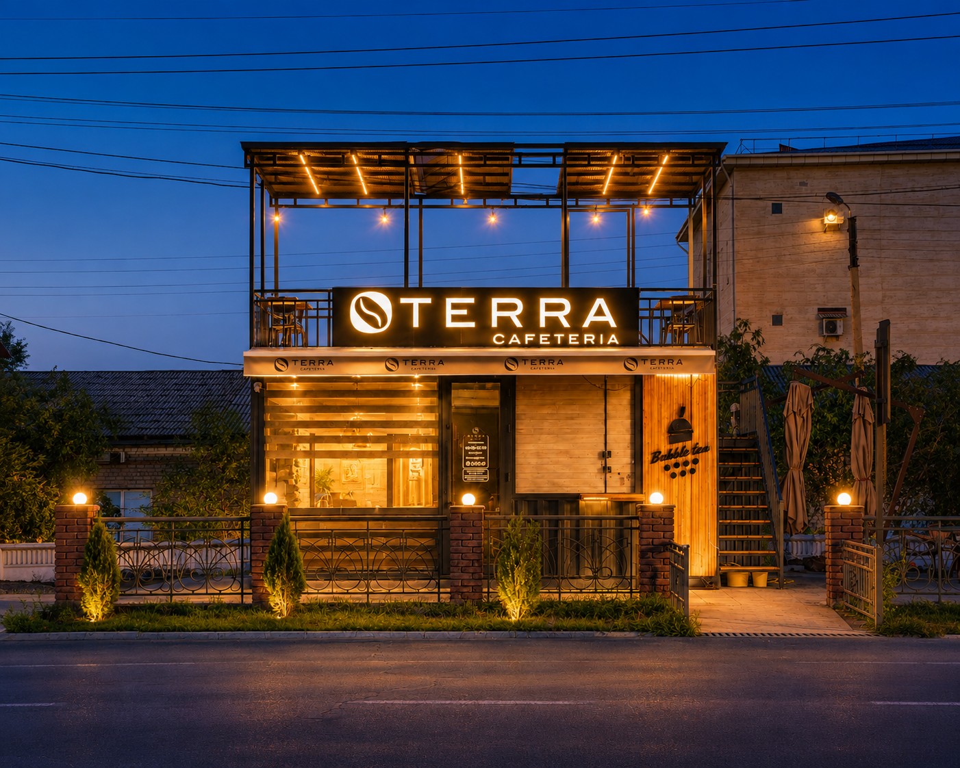 Киоск Terra Cafeteria